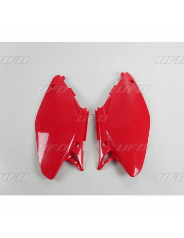 Plaques latérales UFO rouge Honda CR125R/250R