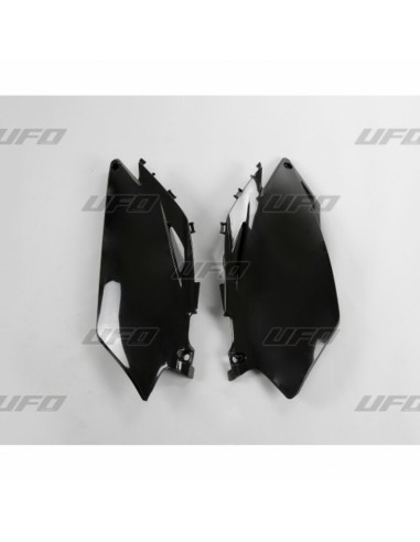 Plaques latérales UFO noir Honda CRF250R/450R