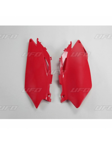 Plaques latérales UFO rouge Honda CRF250R/450R