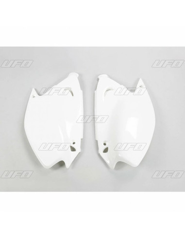 UFO Side Panels White Kawasaki KX125/250