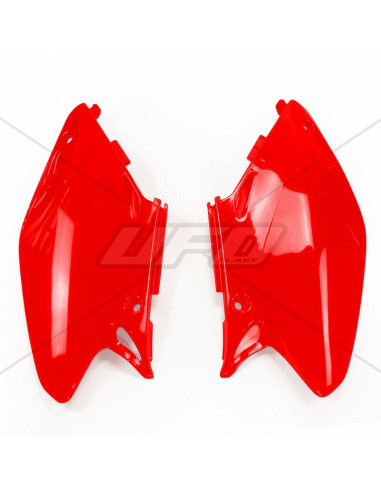 Plaques latérales UFO rouge Honda CR125R/250R