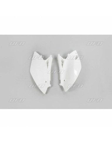 UFO Side Panels White Kawasaki KX250F