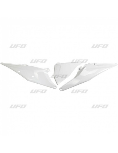 Plaques latérales UFO blanc KTM SX/SX-F