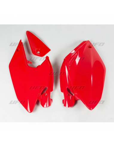 Plaques latérales UFO rouge Honda CRF250X