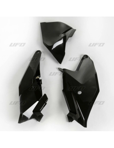 UFO Side Panels & Airbox Cover Black KTM SX85
