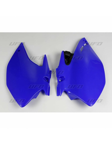 Plaques latérales UFO Bleu Reflex Yamaha WR250F/450F