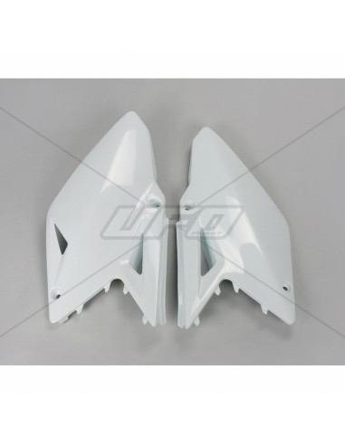 Plaques latérales UFO blanc Suzuki RM-Z450