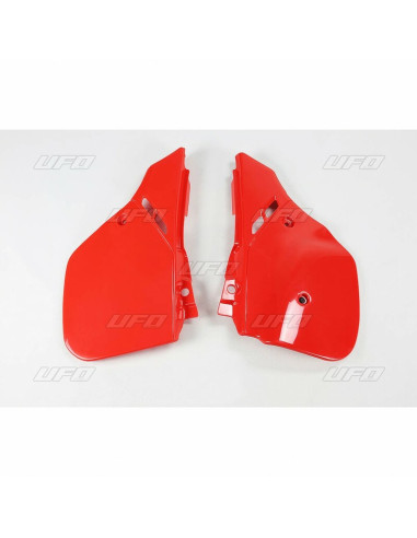 Plaques latérales UFO rouge Honda CR125R/250R