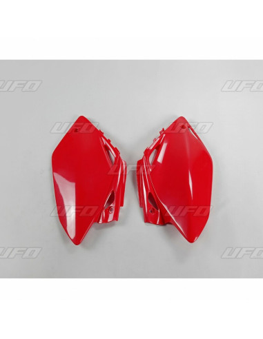 Plaques latérales UFO rouge Honda CRF450R