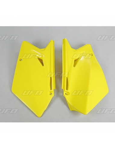 Plaques latérales UFO jaune Suzuki RM-Z450