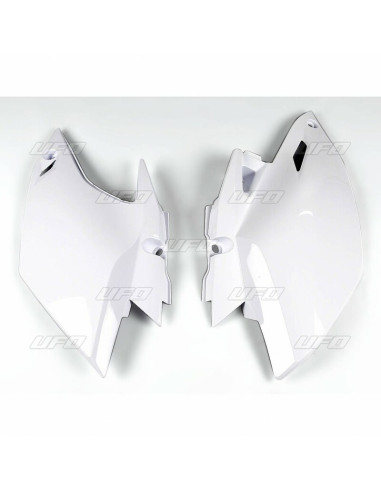 UFO Side Panels White Yamaha WR450F