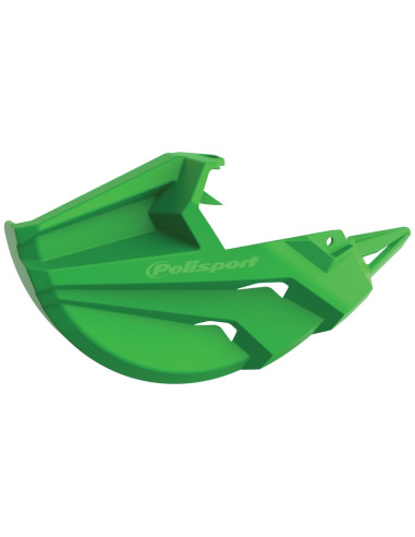 POLISPORT Front Disc Protector Green