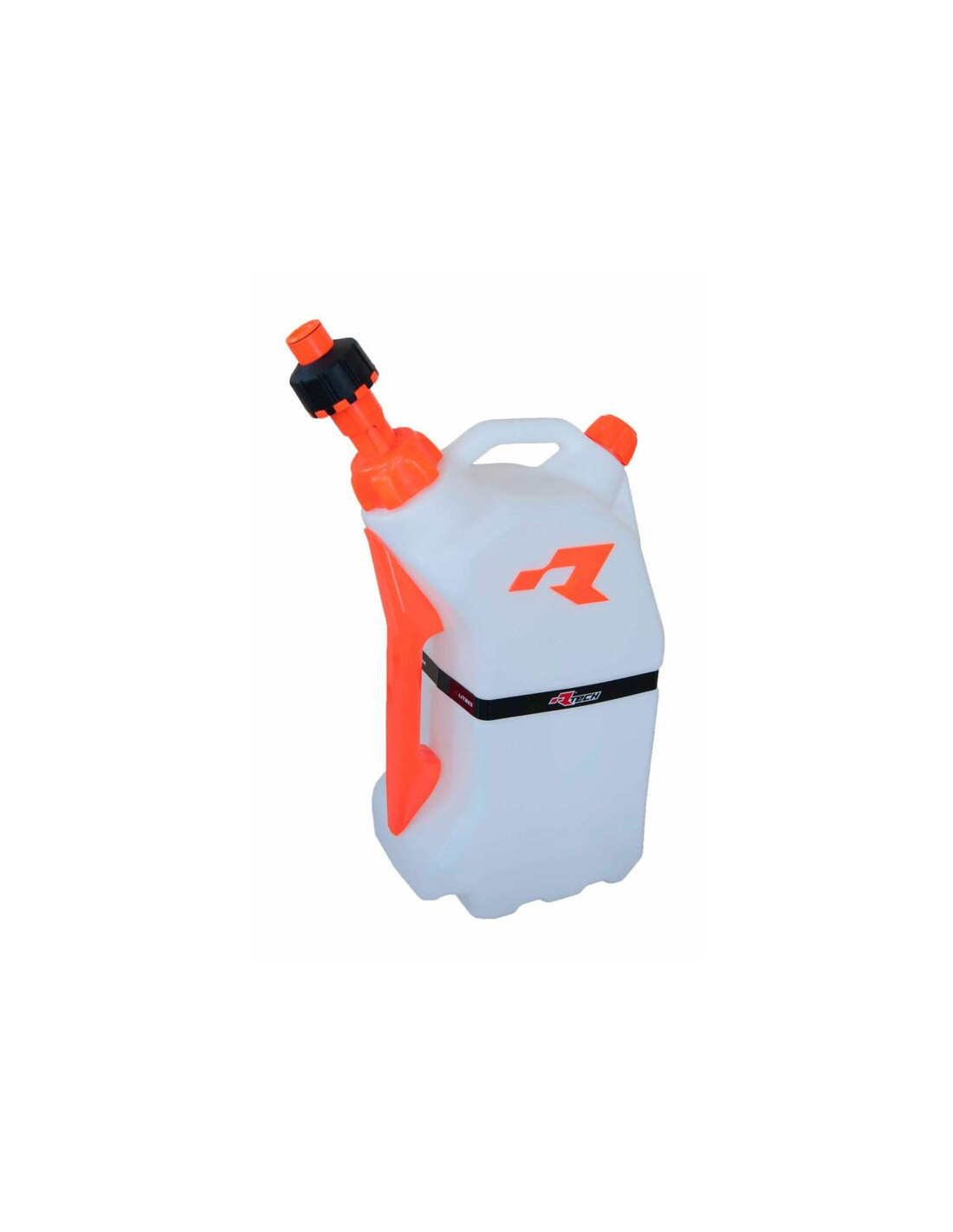 RACETECH Quick Fill Fuel Can 15L Translucent/Orange