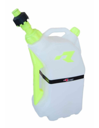 RACETECH Quick Fill Fuel Can 15L Translucent/Yellow