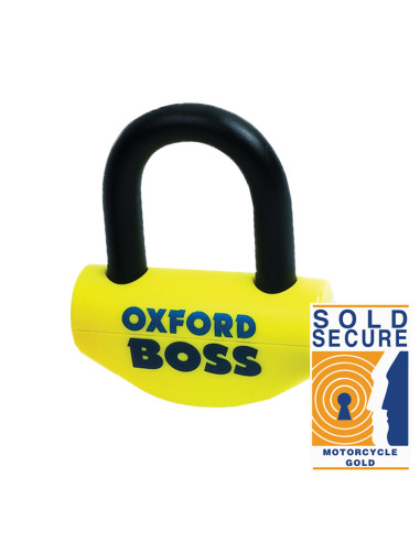OXFORD Big Boss Disc Lock - Ø16mm Yellow