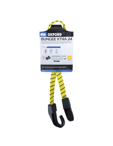 OXFORD Bungee TUV/GS Elasticated Strap 16x600mm