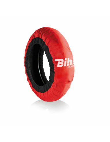 BIHR Home Track EVO2 Autoregulated Tire Warmer Red Tire 180-200mm