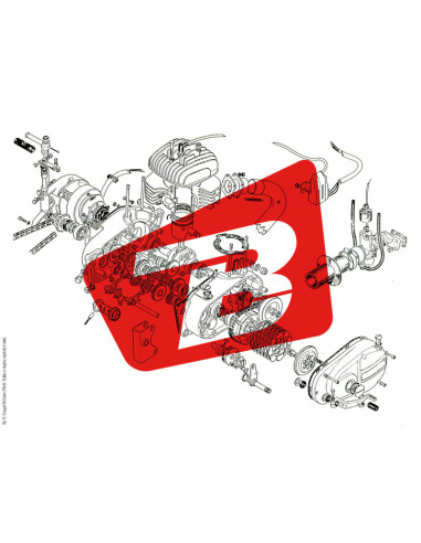 BREMBO After-Sales Parts Brake Pads Spring M4.34/M50