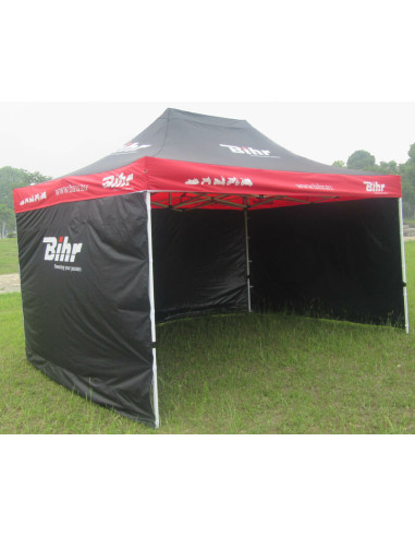 BIHR Home Track Race Tent 4.5x3m with 3 Removable Side Panels