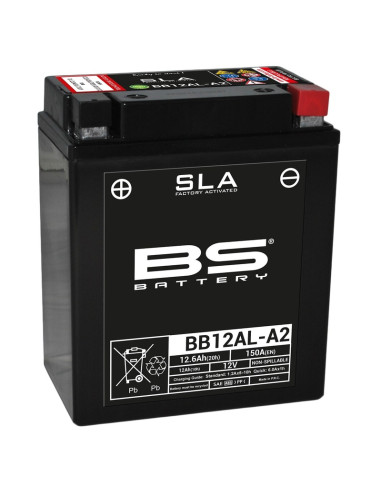 BS BATTERY SLA Battery Maintenance Free Factory Activated - BB12AL-A2