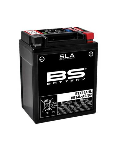 BS BATTERY SLA Battery Maintenance Free Factory Activated - BTX14AHL / BB14L-A2/B2