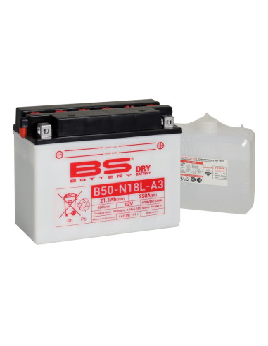 Batterie BS BATTERY Haute-performance avec pack acide - B50-N18L-A3