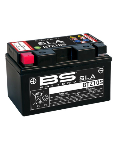 BS BATTERY SLA Battery Maintenance Free Factory Activated - BTZ10S