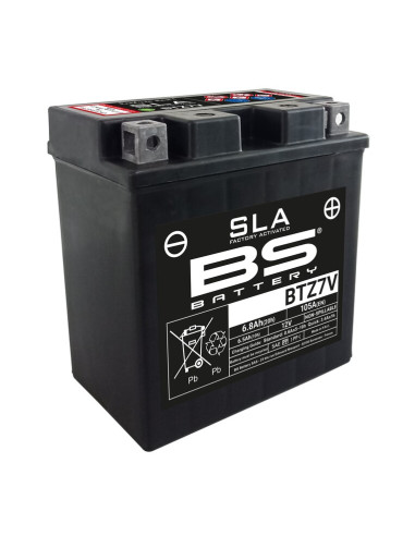 BS BATTERY SLA Battery Maintenance Free Factory Activated - BTZ7V