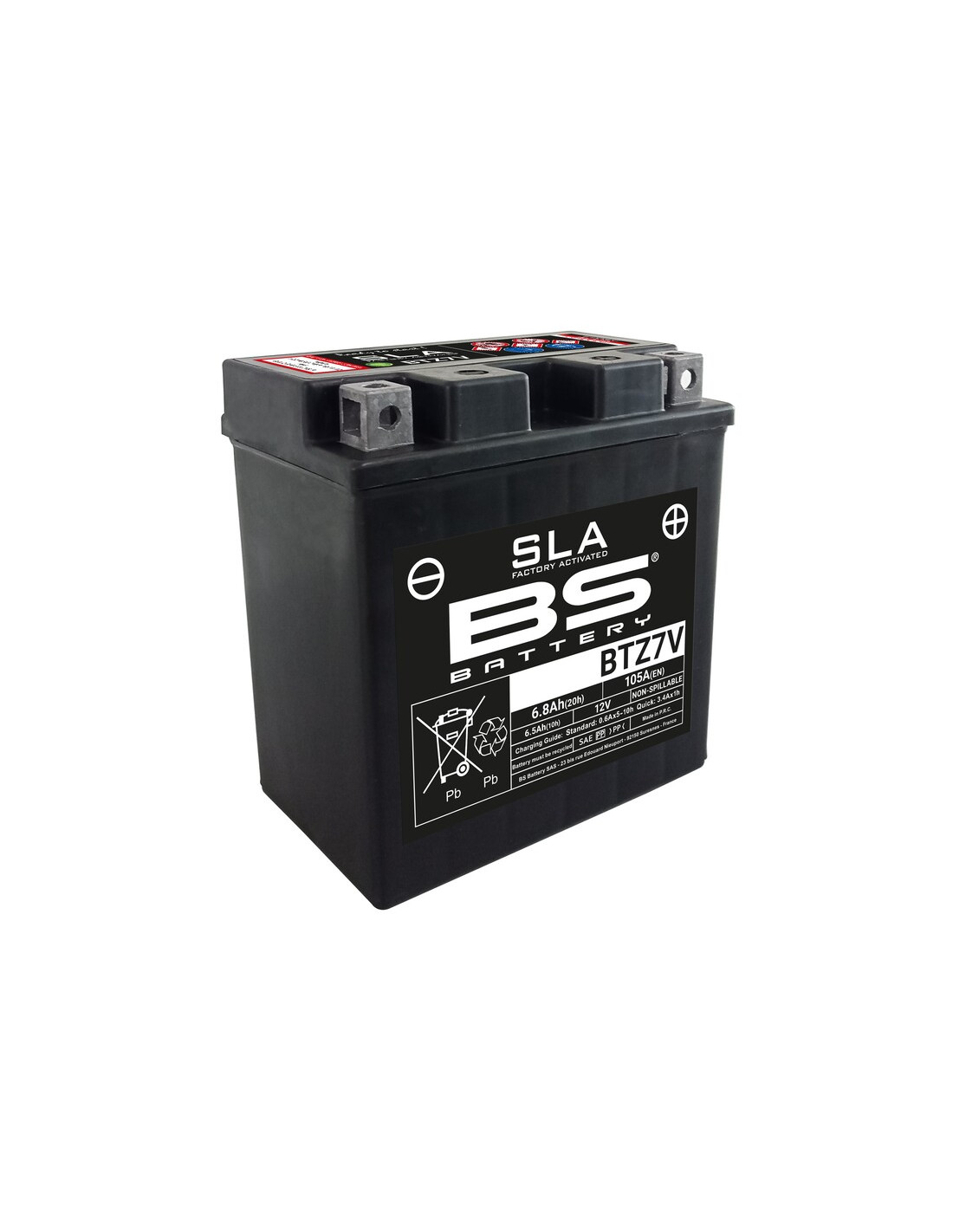 Batteria litio LiFePO4 BS Battery BSLi-02 12V-140A, 2Ah