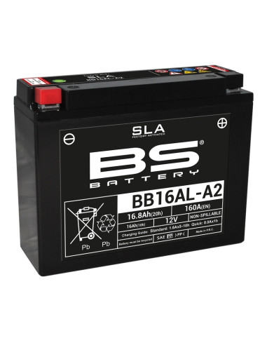 BS BATTERY SLA Battery Maintenance Free Factory Activated - BB16AL-A2