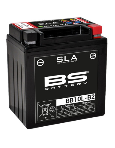 BS BATTERY SLA Battery Maintenance Free Factory Activated - BB10L-B2