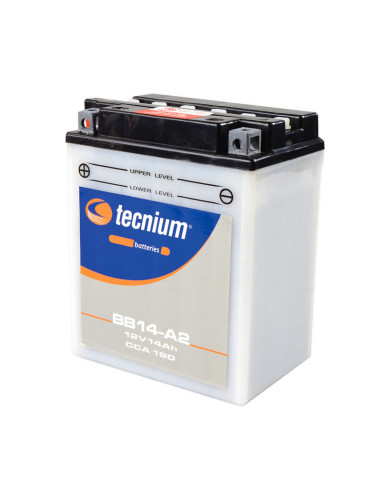 TECNIUM Battery Conventional with Acid Pack - BB14-A2