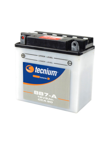 TECNIUM Battery Conventional with Acid Pack - BB7-A