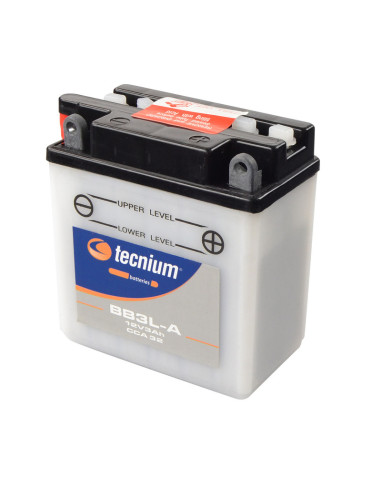 TECNIUM Battery Conventional with Acid Pack - BB3L-A