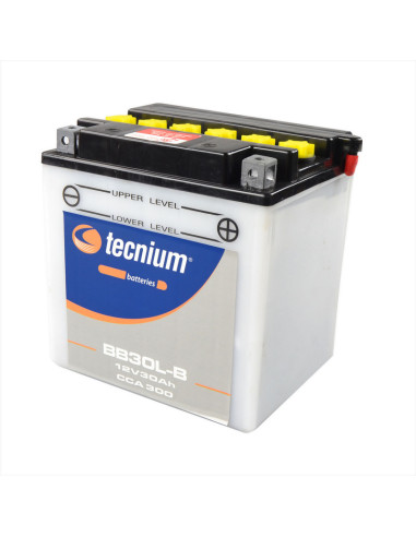 TECNIUM Battery Conventional with Acid Pack - BB30L-B