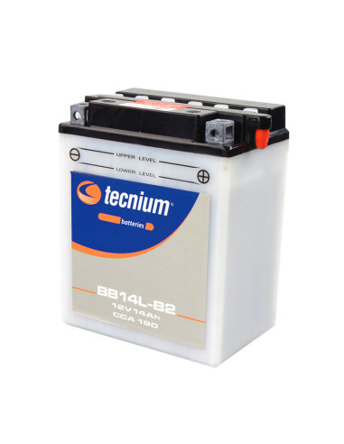 TECNIUM Battery Conventional with Acid Pack - BB14L-B2