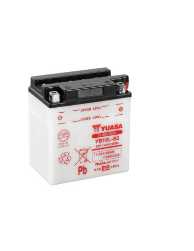 Batterie YUASA conventionnelle sans pack acide - YB10L-B2