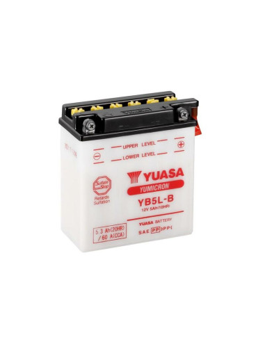 YUASA Battery Conventional without Acid Pack - YB5L-B