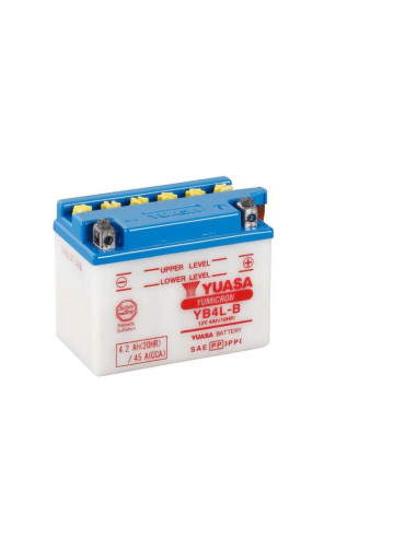 YUASA Battery Conventional without Acid Pack - YB4L-B