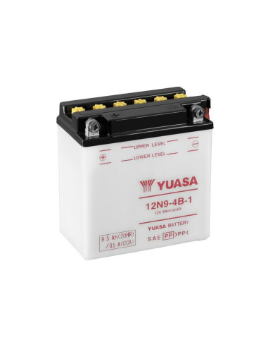 Batterie YUASA conventionnelle sans pack acide - 12N9-4B-1