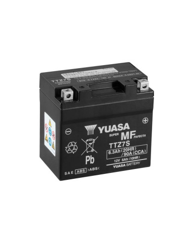 YUASA Battery Maintenance Free Factory Activated - TTZ7S