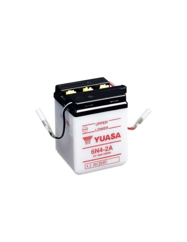 Batterie YUASA conventionnelle sans pack acide - 6N4-2A