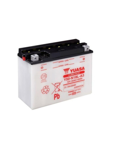 YUASA Battery Conventional without Acid Pack - Y50-N18L-A3