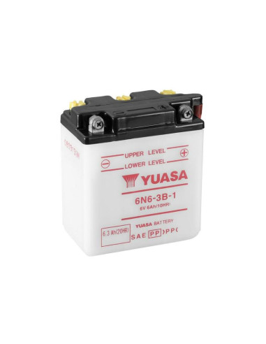 YUASA Battery Conventional without Acid Pack - 6N6-3B-1