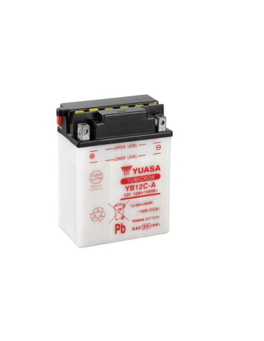 YUASA Battery Conventional without Acid Pack - YB12C-A