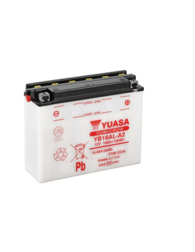 YUASA Battery Conventional without Acid Pack - YB16AL-A2