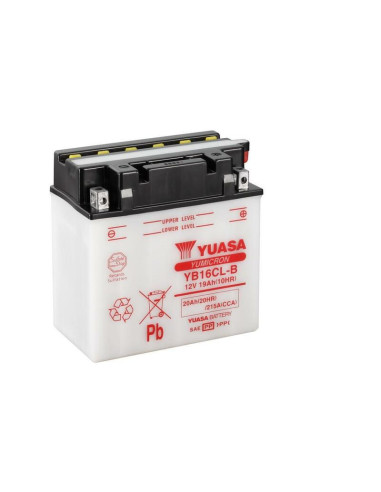 YUASA Battery Conventional without Acid Pack - YB16CL-B