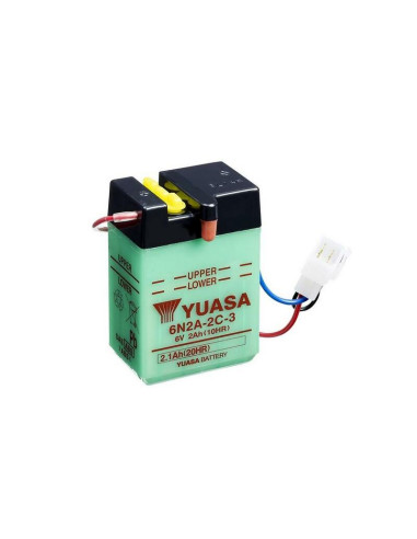 YUASA Battery Conventional without Acid Pack - 6N2A-2C-3