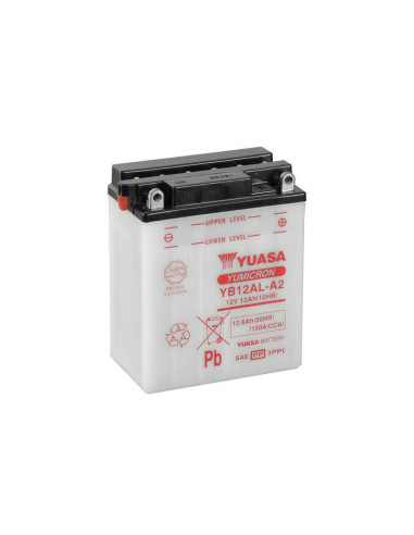 YUASA Battery Conventional without Acid Pack - YB12AL-A2