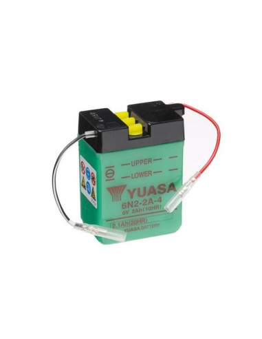 YUASA Battery Conventional without Acid Pack - 6N2-2A-4